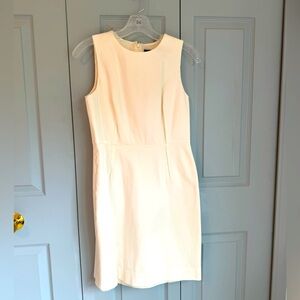 J.Crew Women's White Shift Dress Size 8P